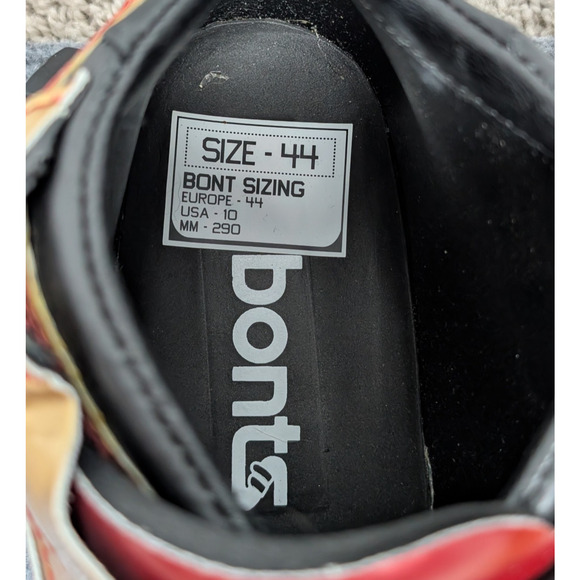 Bont Skate Vaypor Zipper Toebox Mens 10 EU 44 Inline Boot Carbon Base Gold main image 4